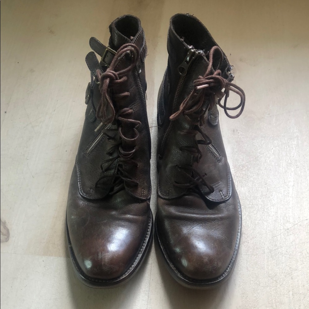 Men's Brown Leather Boots